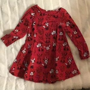 Disney Minnie long sleeve dress